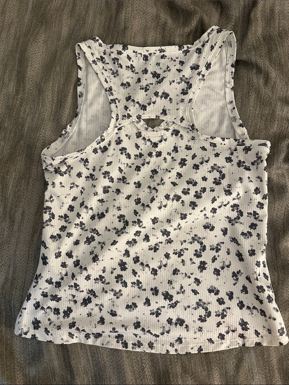 Nike Floral Tennis Set — White with Black Flower Print - Picture 4 of 8
